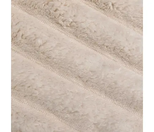 Pledu Segas 6 Pcs Bēša 240 X 220 Cm Flīss Vidaxl