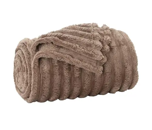 Pledu Segas 6 Pcs Kamieļu Krāsa 270 X 240 Cm Flīss Vidaxl