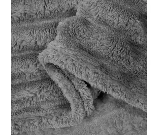 Pledu Segas 6 Pcs Tumši Pelēks 270 X 240 Cm Flīss Vidaxl