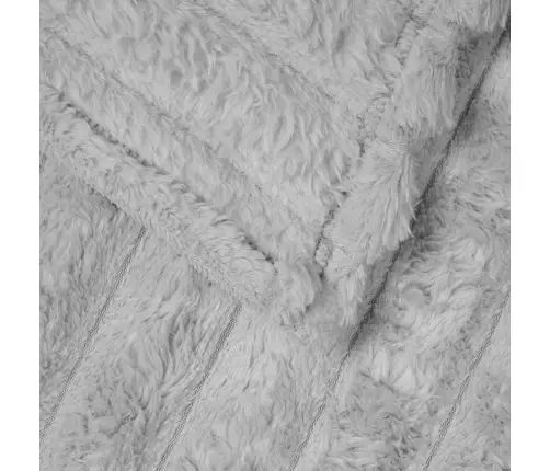 Pledu Segas 6 Pcs Pelēka 240 X 220 Cm Flīss Vidaxl