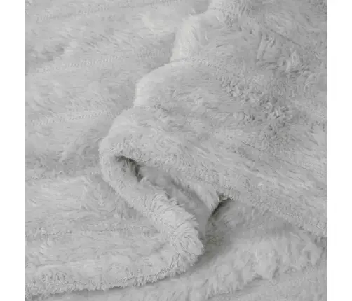 Pledu Segas 6 Pcs Pelēka 240 X 220 Cm Flīss Vidaxl