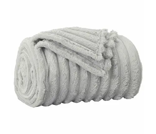 Pledu Segas 6 Pcs Pelēka 240 X 220 Cm Flīss Vidaxl