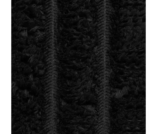 Pledu Segas 6 Pcs Melna 200 X 150 Cm Flīss Vidaxl