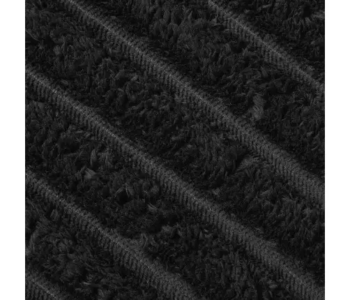 Pledu Segas 6 Pcs Melna 240 X 220 Cm Flīss Vidaxl