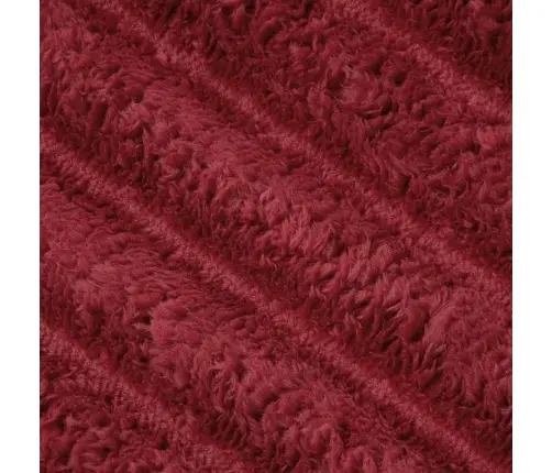 Pledu Segas 6 Pcs Bordo Sarkans 200 X 150 Cm Flīss Vidaxl