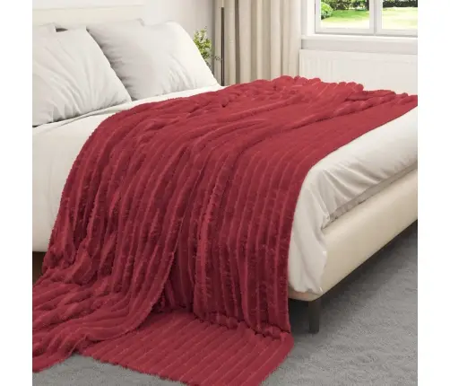 Mesti Antklodės 6 Pcs Bordo Raudona 240 X 220 Cm Flysas