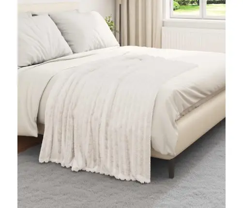 Mesti Antklodės 6 Pcs Kreminė 150 X 130 Cm Flysas