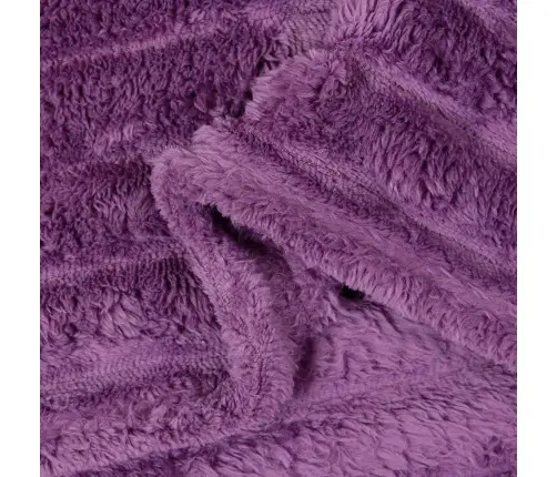 Pledu Segas 6 Pcs Violeta 240 X 220 Cm Flīss Vidaxl