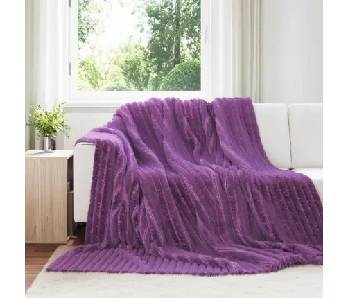 Mesti Antklodės 6 Pcs Violetinė 240 X 220 Cm Flysas