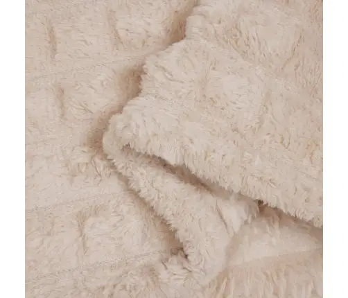 Pledu Segas 6 Pcs Bēša 270 X 240 Cm Flīss Vidaxl