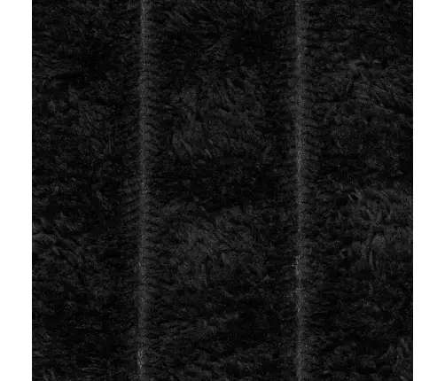 Pledu Segas 6 Pcs Melna 200 X 150 Cm Flīss Vidaxl