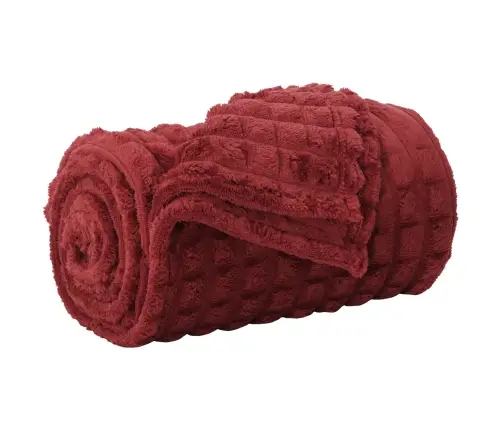 Mesti Antklodės 6 Pcs Bordo Raudona 150 X 130 Cm Flysas