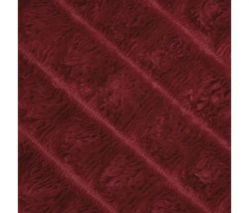Pledu Segas 6 Pcs Bordo Sarkans 200 X 150 Cm Flīss Vidaxl