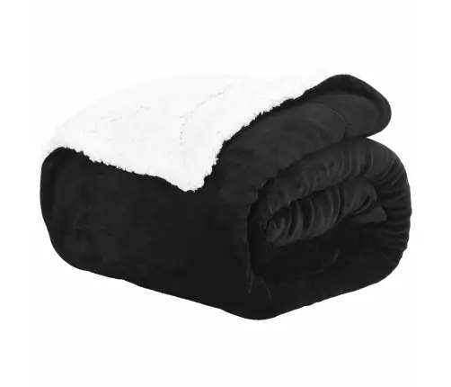 Apklotas Juoda 220 X 240 Cm Flysas