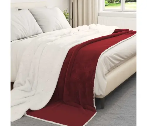 Apklotas Bordo Raudona 220 X 240 Cm Flysas