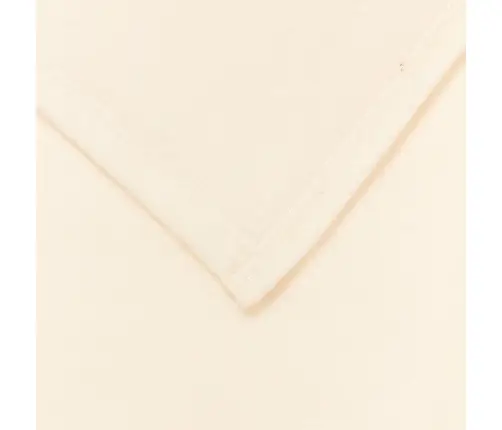 Pleds Krēmkrāsa 240 X 220 Cm Flīss Vidaxl