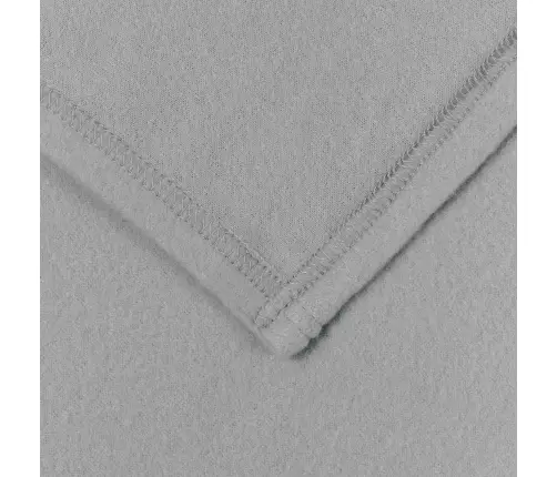 Pledu Segas 6 Pcs Pelēka 270 X 240 Cm Flīss Vidaxl