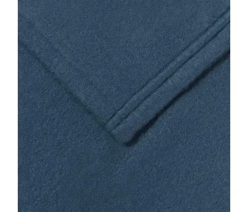 Pledu Segas 6 Pcs Tums Zils 170 X 130 Cm Flīss Vidaxl