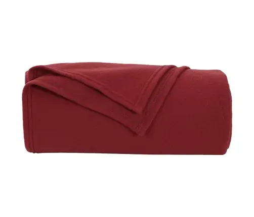 Pledu Segas 6 Pcs Bordo Sarkans 170 X 130 Cm Flīss Vidaxl