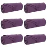 Pledu Segas 6 Pcs Violeta 200 X 150 Cm Flīss Vidaxl