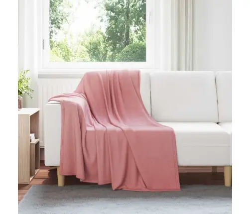 Pledu Segas 6 Pcs Rozā 170 X 130 Cm Flīss Vidaxl