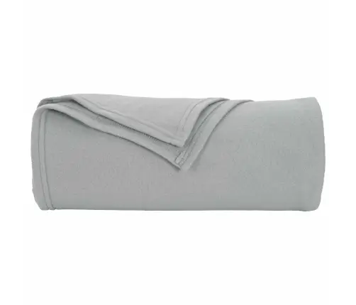 Pledu Segas 24 Pcs Pelēka 170 X 130 Cm Flīss Vidaxl