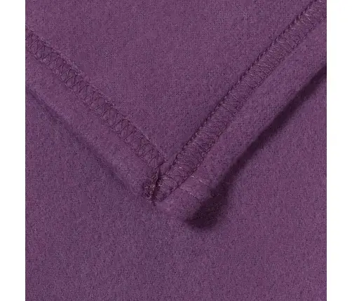 Pledu Segas 24 Pcs Violeta 240 X 220 Cm Flīss Vidaxl