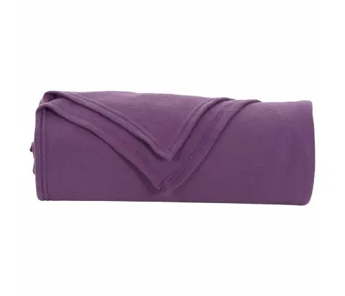 Pledu Segas 24 Pcs Violeta 240 X 220 Cm Flīss Vidaxl
