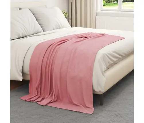 Viskab Tekid 24 Pcs Roosa 170 X 130 Cm Fliis