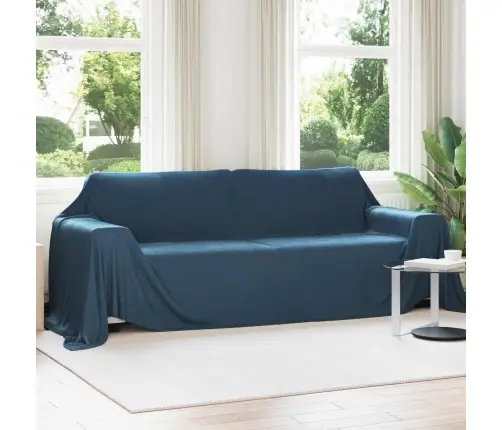 Mesti Antklodės 6 Pcs Jūrinė Mėlyna 350 X 270 Cm Flysas