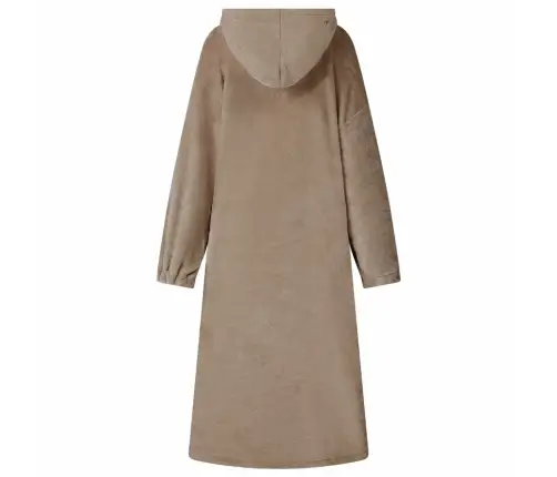 Segas Džemperis Ar Kapuci Kamieļu Krāsa L Flanelis Vidaxl