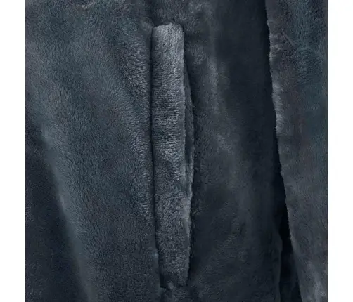 Segas Džemperis Ar Kapuci Tums Zils L Flanelis Vidaxl