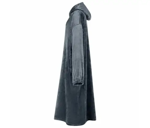 Segas Džemperis Ar Kapuci Tums Zils L Flanelis Vidaxl