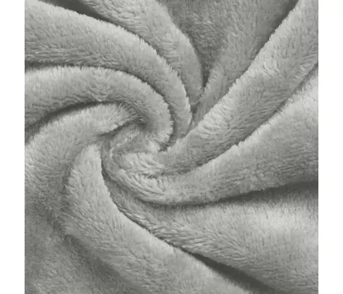 Antklodė-Džemperis Su Gobtuvu Pilka Flanelė