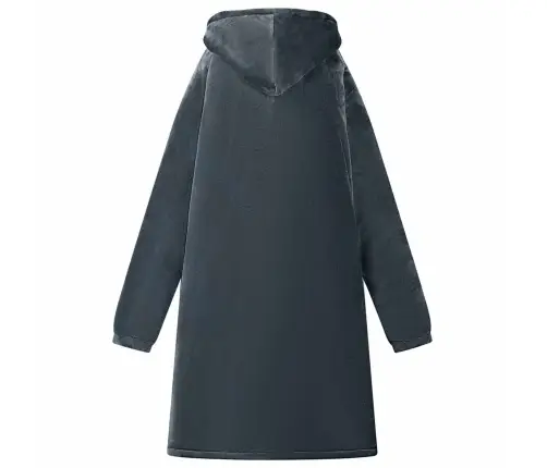 Segas Džemperis Ar Kapuci Tums Zils M Fleeces Un Flaneļa Vidaxl