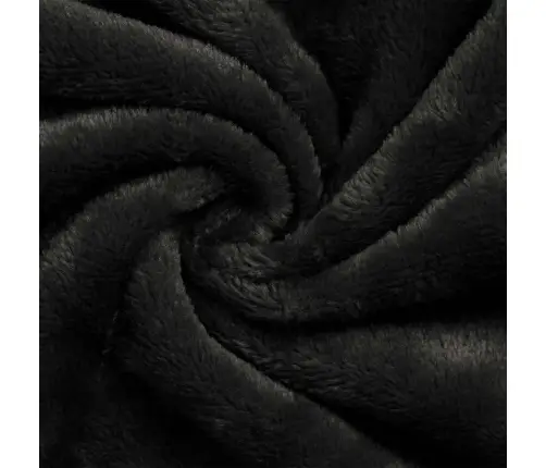 Segas Džemperis Ar Kapuci Melna S Fleeces Un Flaneļa Vidaxl