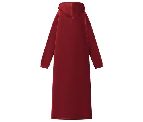 Segas Džemperis Ar Kapuci Bordo Sarkans Xl Fleeces Un Flaneļa Vidaxl