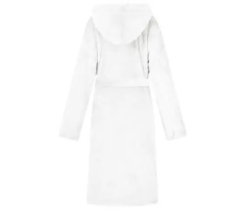 Kapuču Rūtiņu Halāts Balts S Flanelis Vidaxl