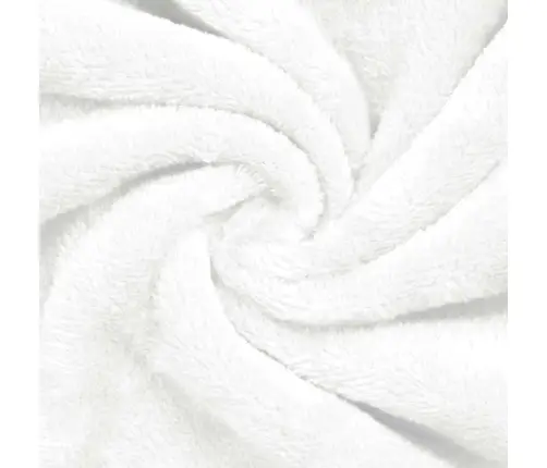 Kapuču Rūtiņu Halāts Balts S Flanelis Vidaxl