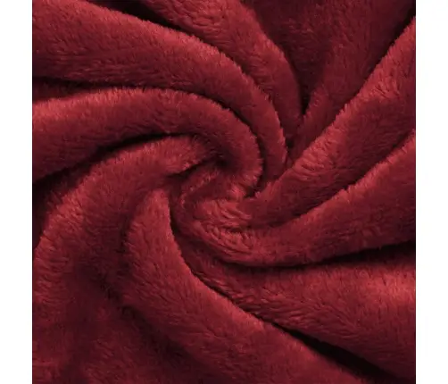 Viskaja Kapuutsiga Bordeaux Punane L Flanell