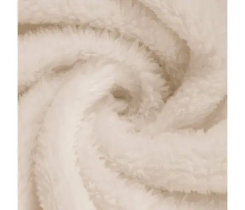 Halāts Bez Kapuces Bēša L Flanelis Vidaxl