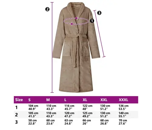 Halāts Bez Kapuces Kamieļu Krāsa Xxl Flanelis Vidaxl