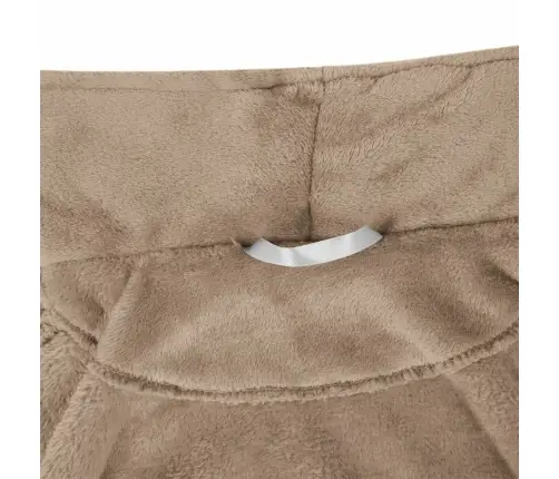 Halāts Bez Kapuces Kamieļu Krāsa Xxxl Flanelis Vidaxl