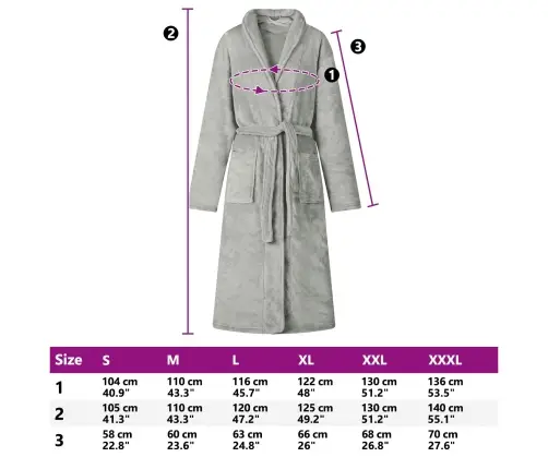 Chalatas Be Gobtuvo Pilka M Flanelė