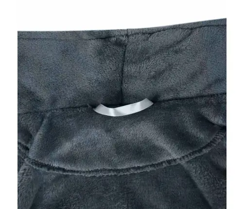 Halāts Bez Kapuces Tums Zils Xl Flanelis Vidaxl