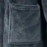 Halāts Bez Kapuces Tums Zils Xxxl Flanelis Vidaxl