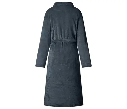 Halāts Bez Kapuces Tums Zils Xxxl Flanelis Vidaxl