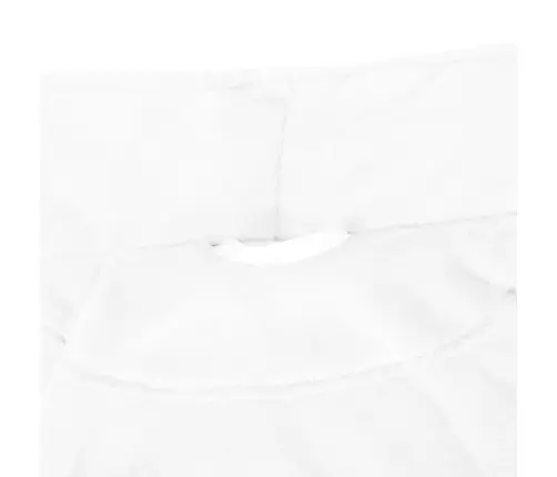 Halāts Bez Kapuces Balts Xxl Flanelis Vidaxl