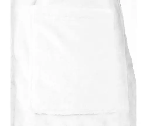 Halāts Bez Kapuces Balts Xxl Flanelis Vidaxl