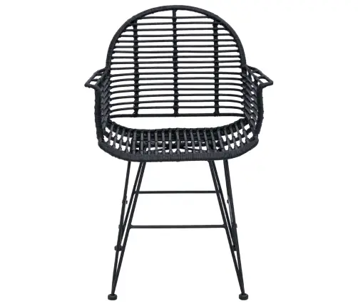 Ēdamistabas Krēsls 2 Pcs Melna 57 X 54.5 X 85 Cm Vidaxl